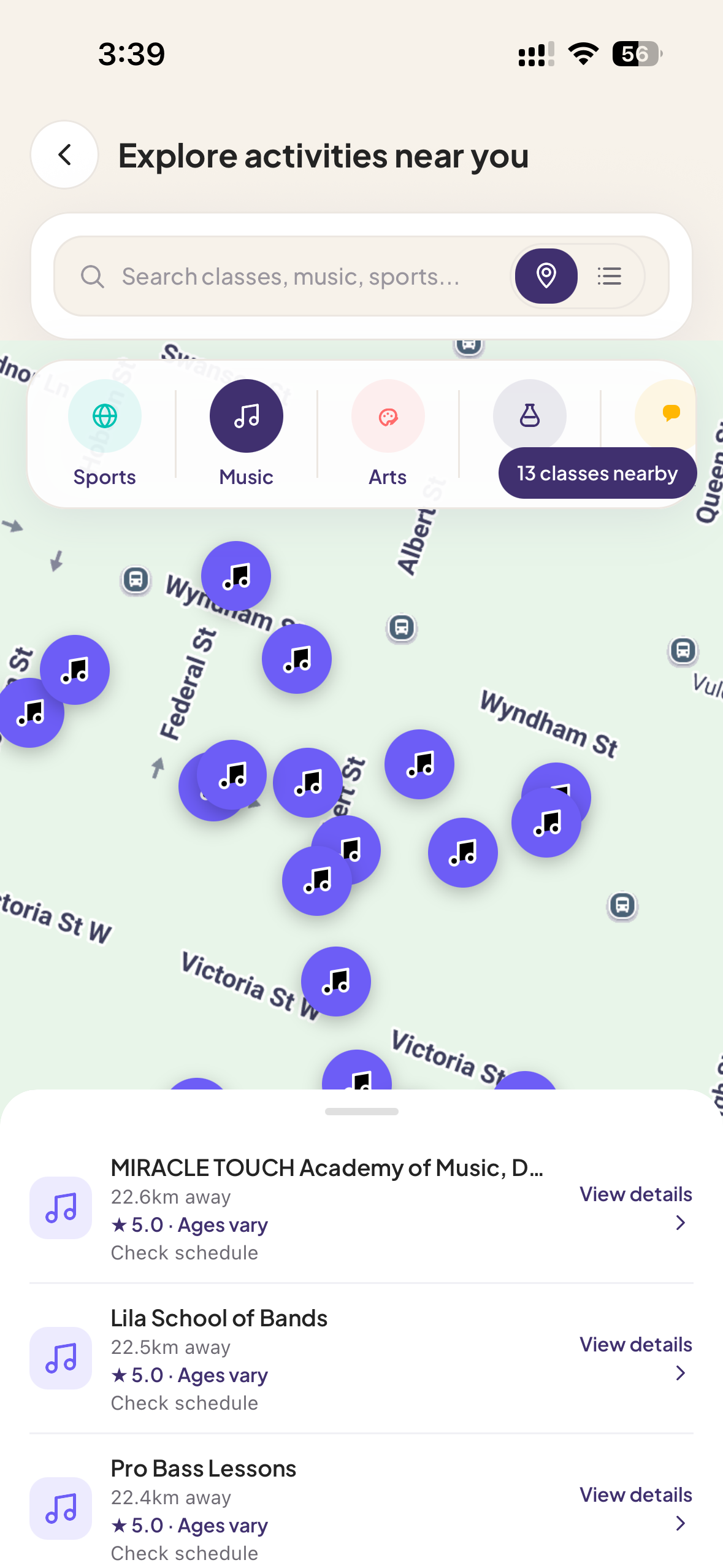 Find Nearby