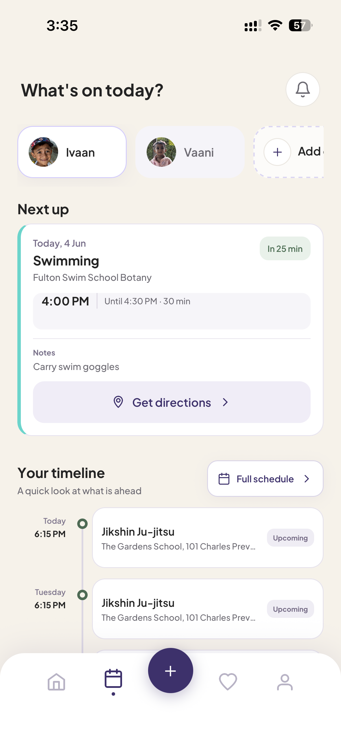 Family Schedule